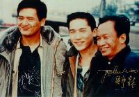 Chow with Tony Leung and John Woo