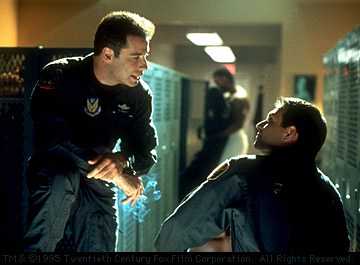 John Travolta and Christian Slater