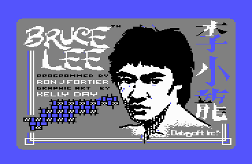 'Bruce Lee' title screen