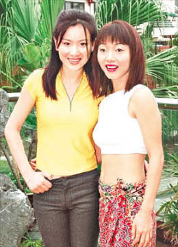 Pinky Cheung and Sophie Ngan